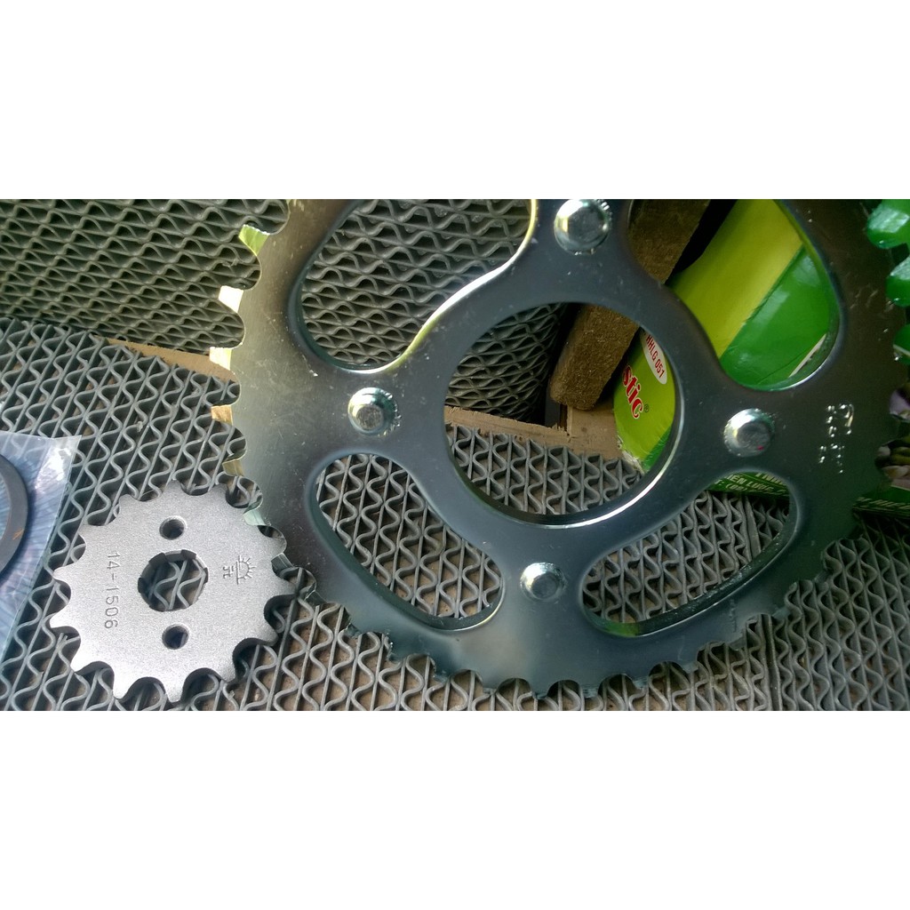 Sên DID  nhong 14 + dĩa 36 +phe cài đầy đủ cho xe 67 dùm đùm zin 67