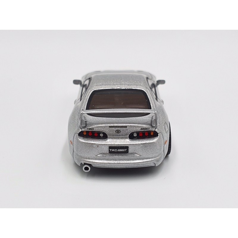 Xe Mô Hình Toyota TRD 3000GT Alpine LHD Tỉ lệ 1:64 Hãng sản xuất MiniGT ( Bạc )