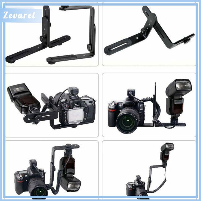 Giá Đỡ Chữ L Bằng Kim Loại Cho Máy Ảnh Canon Nikon