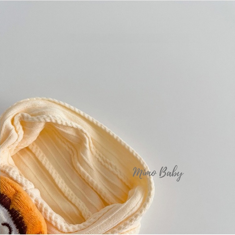 Băng đô thun bản to đính hình con vật ngộ nghĩnh cho bé BD65 Mimo Baby