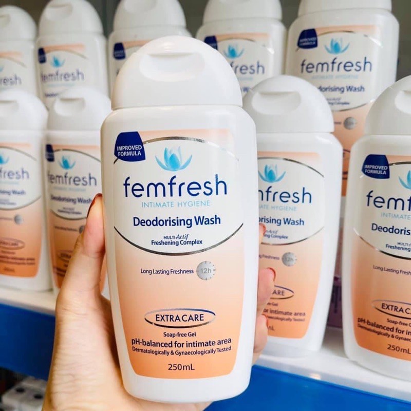 Femfresh Deodorising Wash Extra Care 250ml