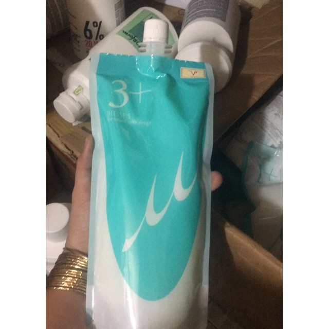 Kem Ủ Tóc Phục Hồi Tóc Hư Tổn  Bước 3 MILBON DEESSE'S 3+ 600ml | BigBuy360 - bigbuy360.vn