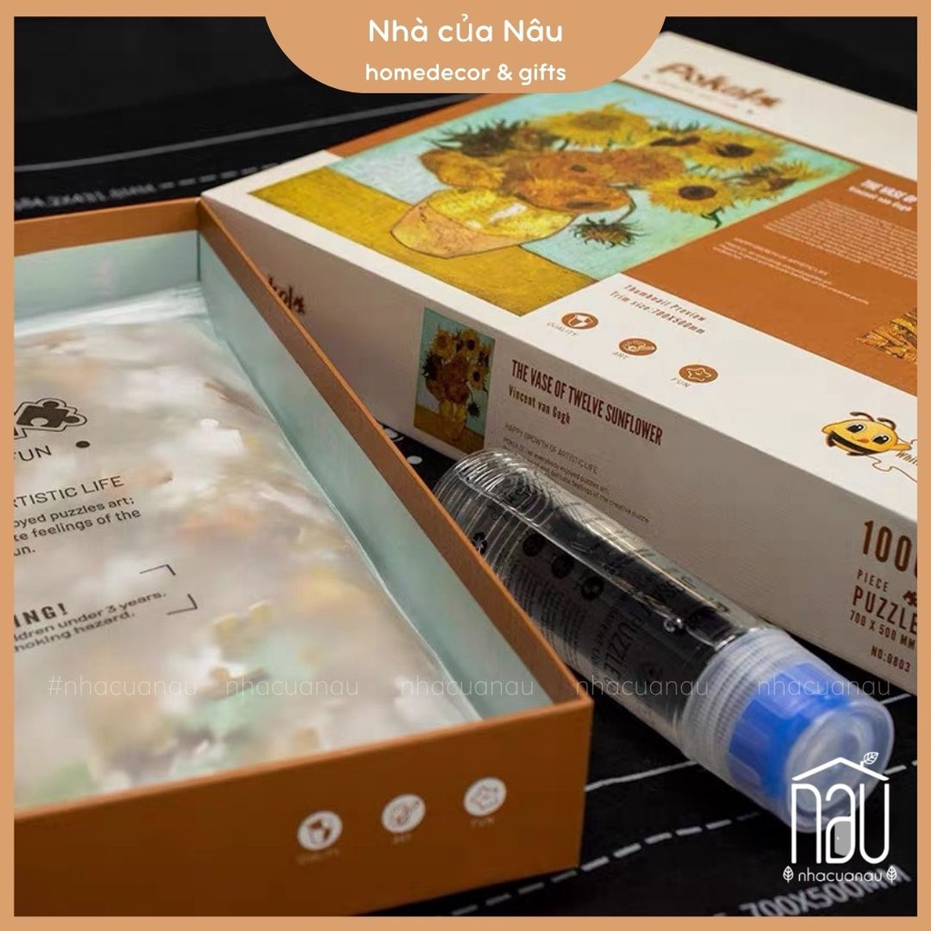 Bộ xếp hình thông minh 1000 miếng Pokolo Puzzle 1000 pcs chất lượng cao giải tỏa căng thẳng kích thích trí thông minh