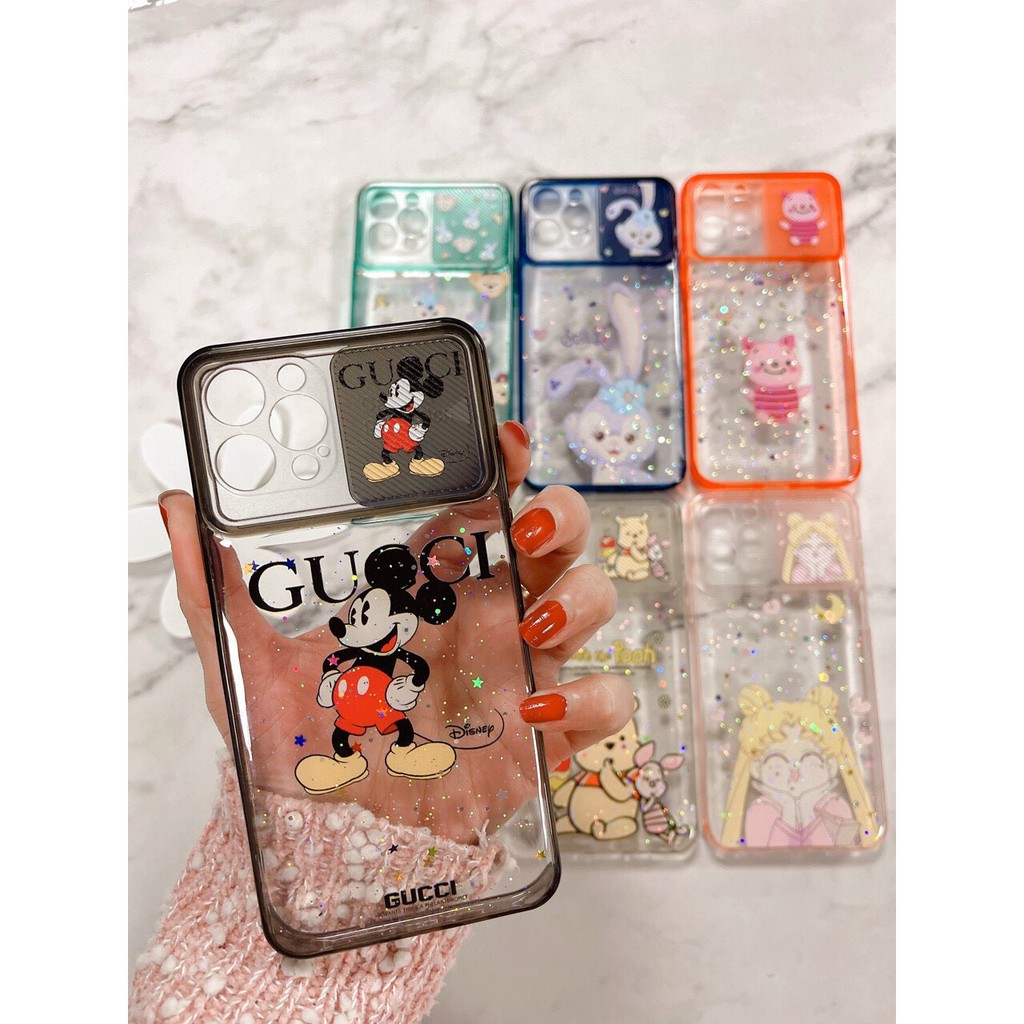 🌟CHÍNH HÃNG🌟 Ốp lưng iphone nắp trượt Camera cute 6 / 6s / 7 / 8 / plus /  X / XR / XS / 11 / 12 / MINI / PRO / MAX