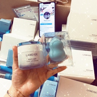 (Mẫu mới nhất- Sẵn)Kem nâng tông Laneige White Dew Tone Up Cream 50ML