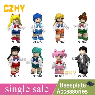 Sailor Moon Bộ Đồ Chơi Lắp Ráp Mô Hình Thủy Thủ Mặt Trăng PG8156