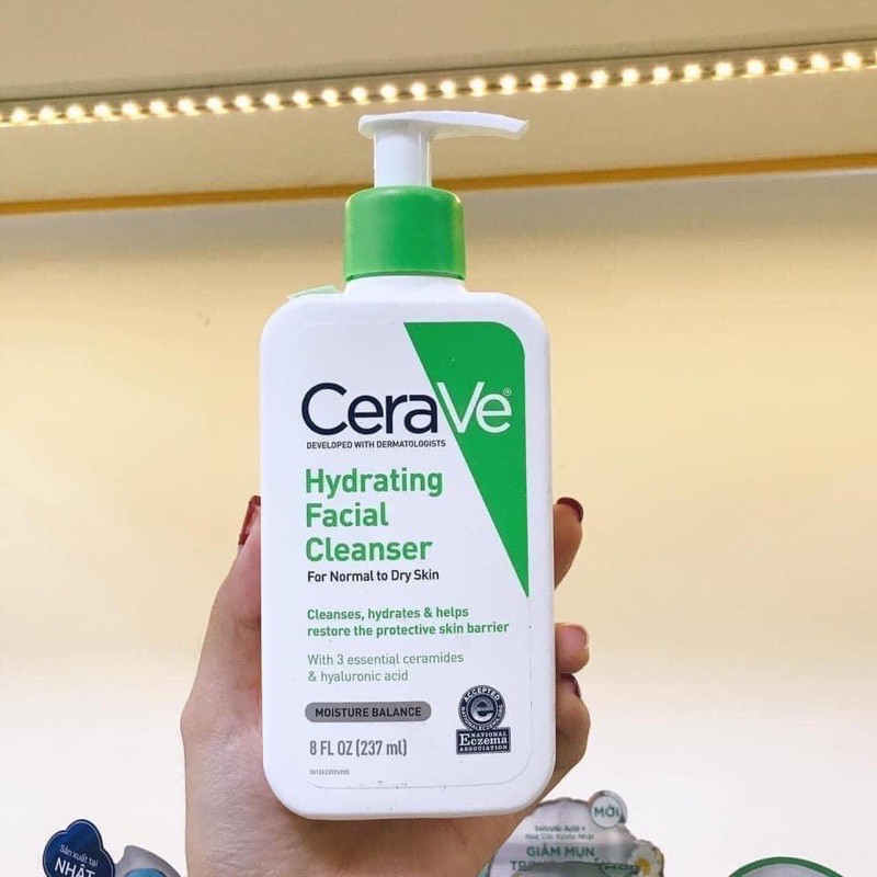 [HÀNG CHUẨN] Sữa rửa mặt 𝗖𝗘𝗥𝗔𝗩𝗘 Hydrating Facial Cleanser | BigBuy360 - bigbuy360.vn