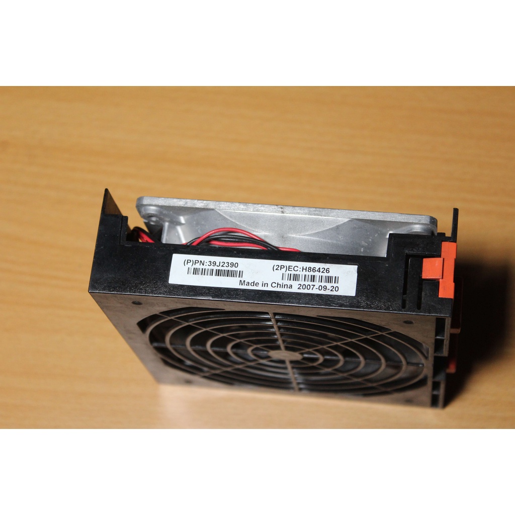 Quạt tản nhiệt 12x12x3,8cm, Fan server IBM máy chủ vuông 12cm 12v 1.9A San Ace gió thổi mạnh khung nhôm