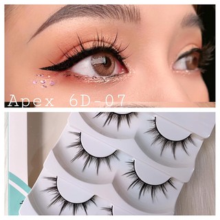 Combo 10 hộp Lông mi Apex mẫu 6D-07 Hộp 5 cặp
