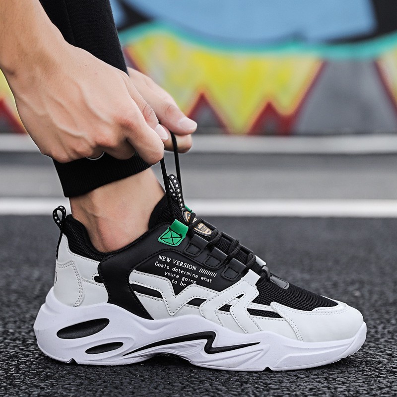 [FREE SHIP] Giày thể thao nam  tăng chiều cao 3cm, không thấm nước, thoáng khí - Giày sneaker nam 2020 - KV02 | BigBuy360 - bigbuy360.vn