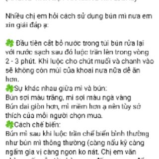 Combo 7 bún 3 mì nưa ăn kiêng keto,das