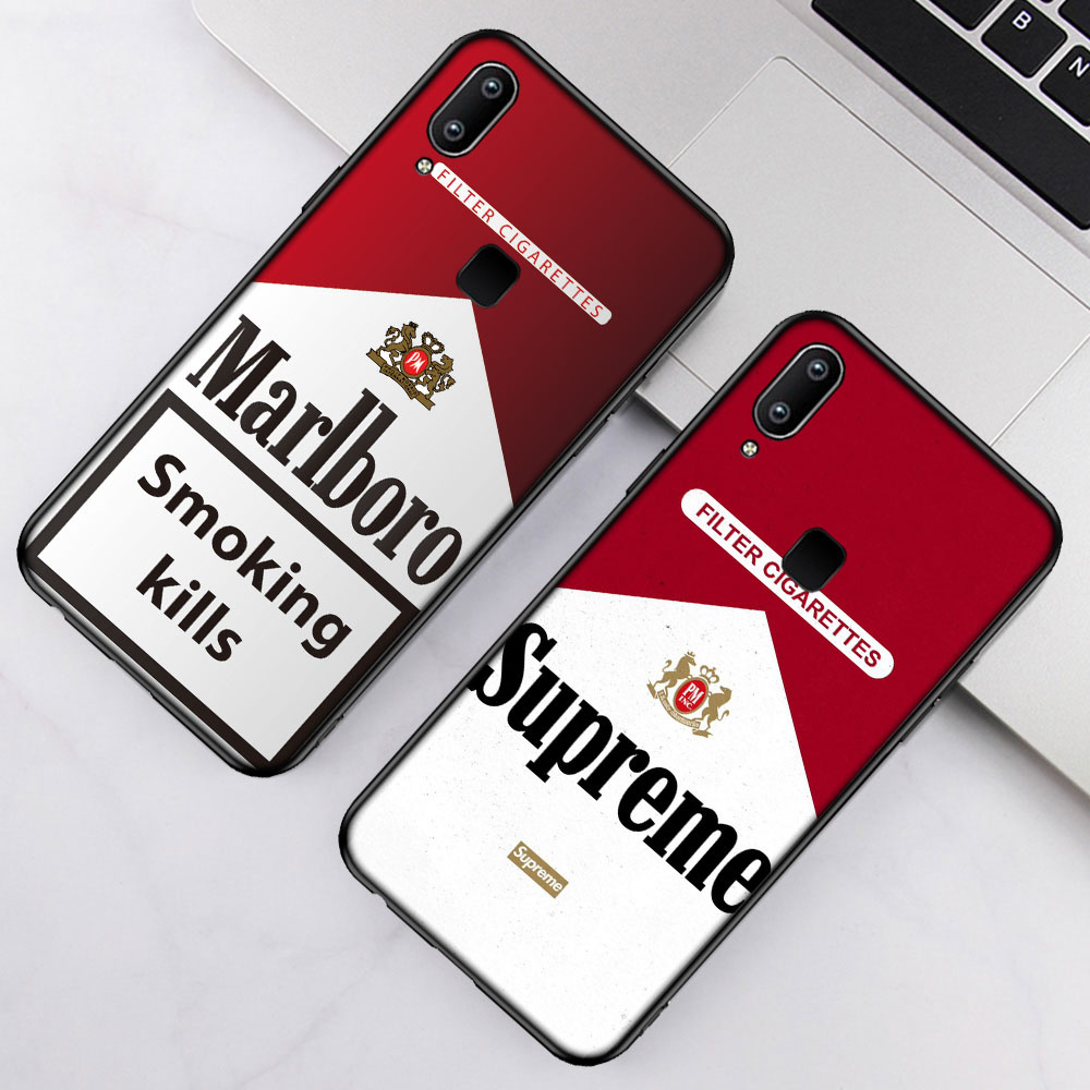 Ốp Điện Thoại Silicon Dẻo Họa Tiết Logo Marlboro Cho Vivo V5S V5 V7 Plus Lite V9 V11 V15 V19 Pro Y66 Y67 Y75 Y79 Y85 Y89 92lo