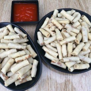 SNack CHẢ GIÒ TÔM SẤY MINI ĂN LIỀN