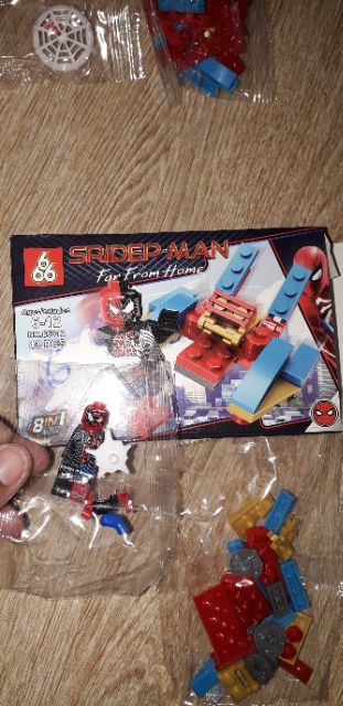 Lắp ráp 1 hộp LegoSridep_man 66012