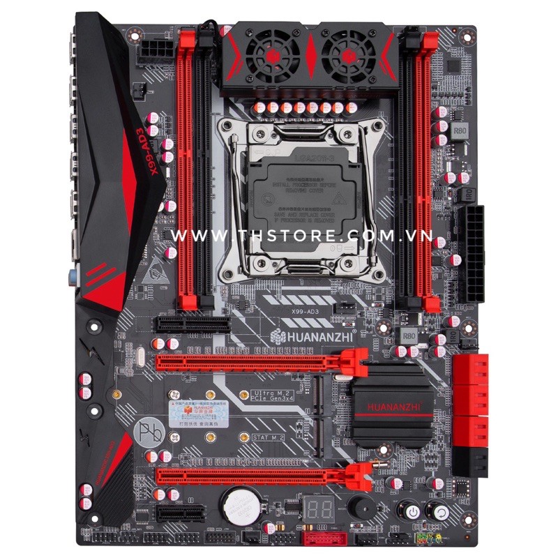 Bo mạch chủ kèm Vi Xử lý Huananzhi X99 + Cpu Intel Xeon E5 2678v3 ( 12 nhân 24 luồng) Siêu mạnh mẽ ~ i7 9700 | BigBuy360 - bigbuy360.vn