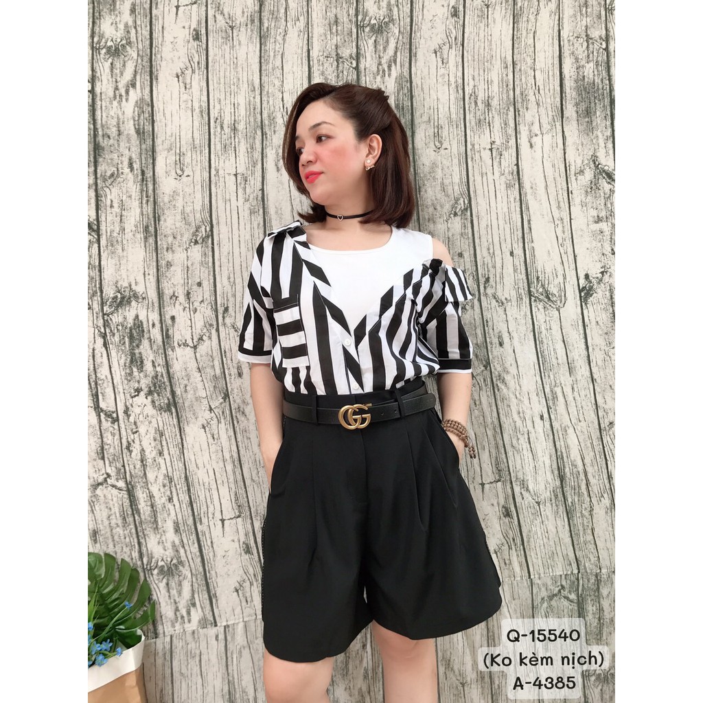 15540  Quần váy BIG SIZE Viền
