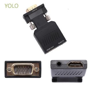 Cổng nối chuyển đổi HDMI sang VGA từ máy tính laptop sang máy chiếu HDTV