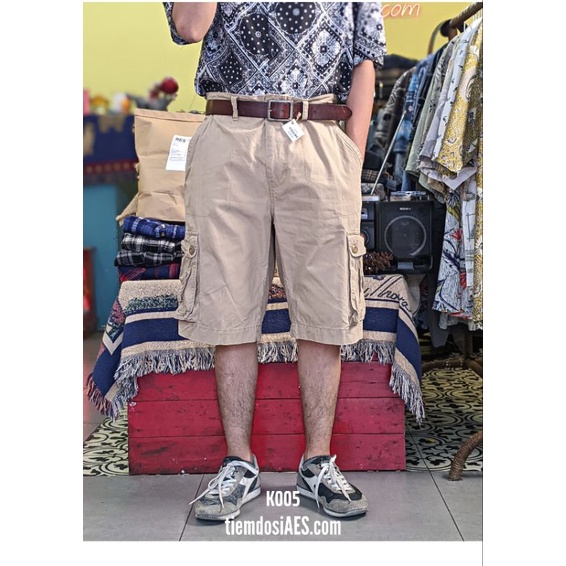 QUẦN KAKI SHORT 2HAND/ secondhand/ đồ si - tiemdosiaes