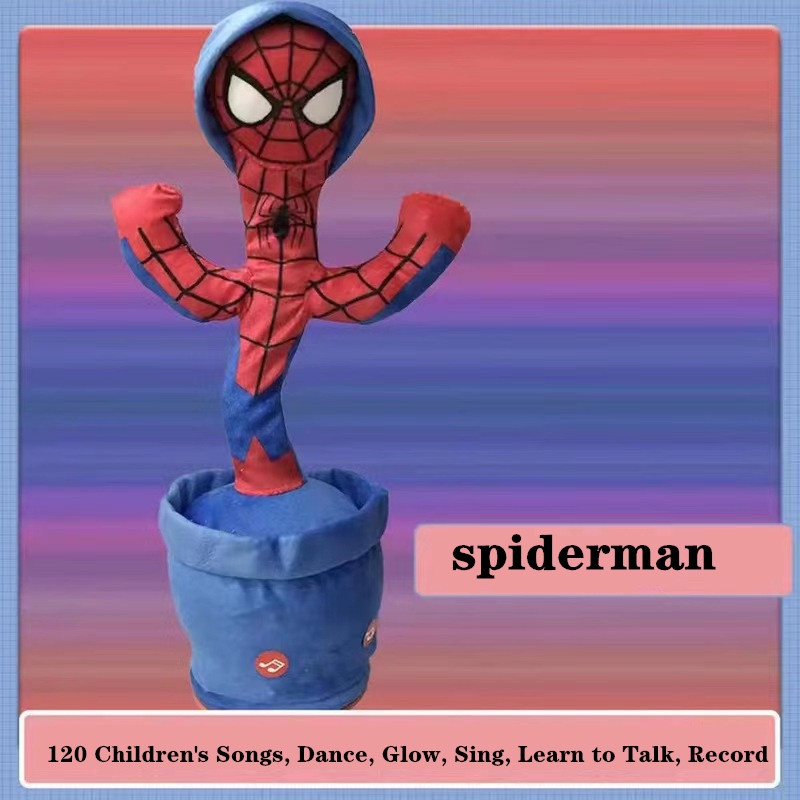 Đồ Chơi Xương Rồng Nhồi Bông Có Nhạc Và Nhảy Múa Phát Sáng Dễ Thương Cho Bé