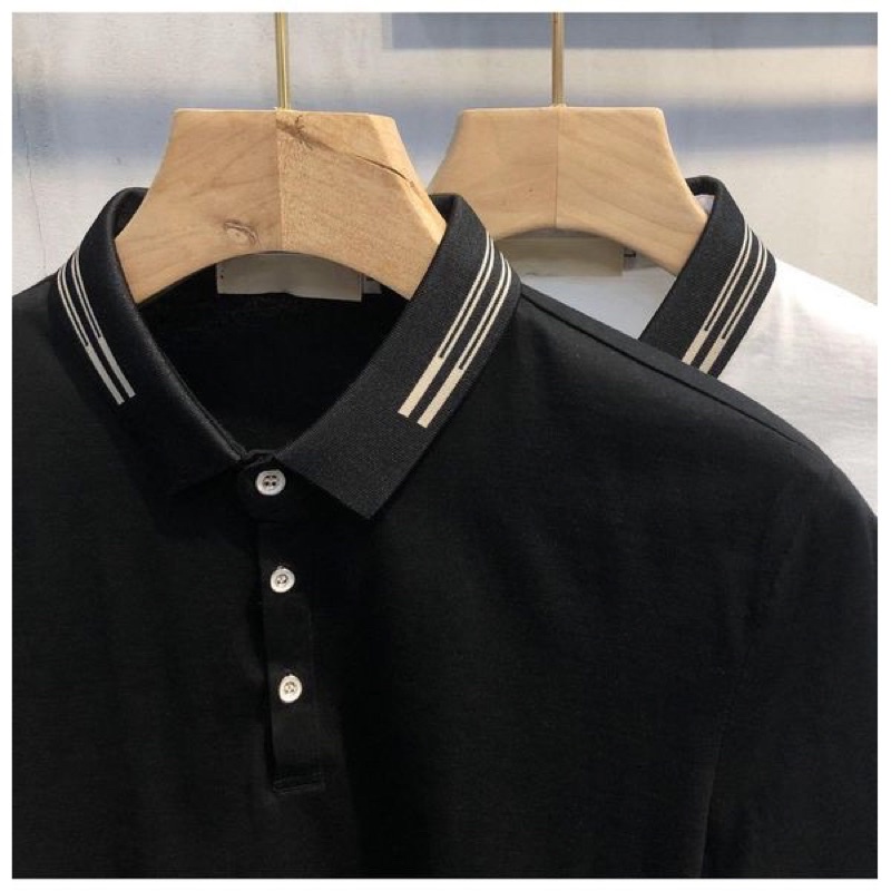 Áo phông polo nam, áo thun nam có cổ chất vải Cotton Cá Sấu dày dặn bo viền