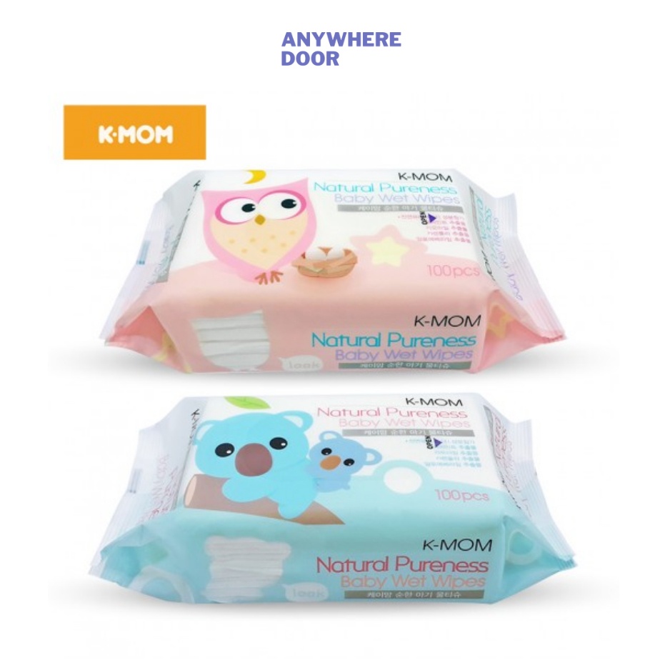 Khăn ướt K Mom Kmom cao cấp Hàn Quốc 100C