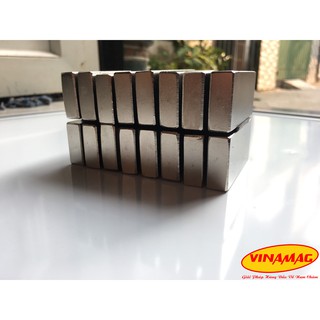 Nam châm 60x25x10mm đất hiếm hình chữ nhật cực mạnh N42