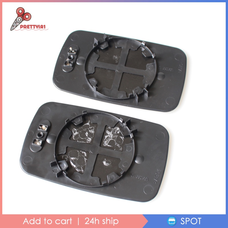 [Prettyia1] Set 2 Gương Chiếu Hậu Cánh Thiên Thần Thay Thế Cho BMW E46