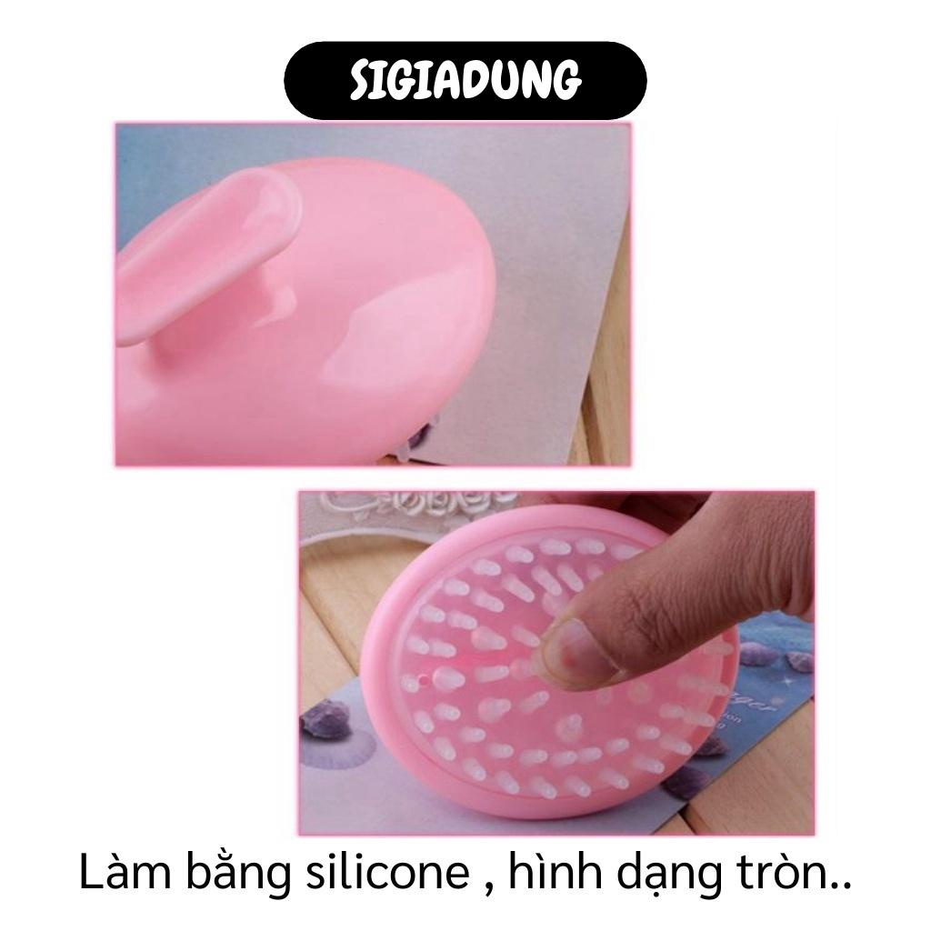 [SGD] Lược Gội Đầu - Lược Silicone Massage Da Đầu Thúc Đẩy Lưu Thông Máu, Tẩy Da Chết 5772