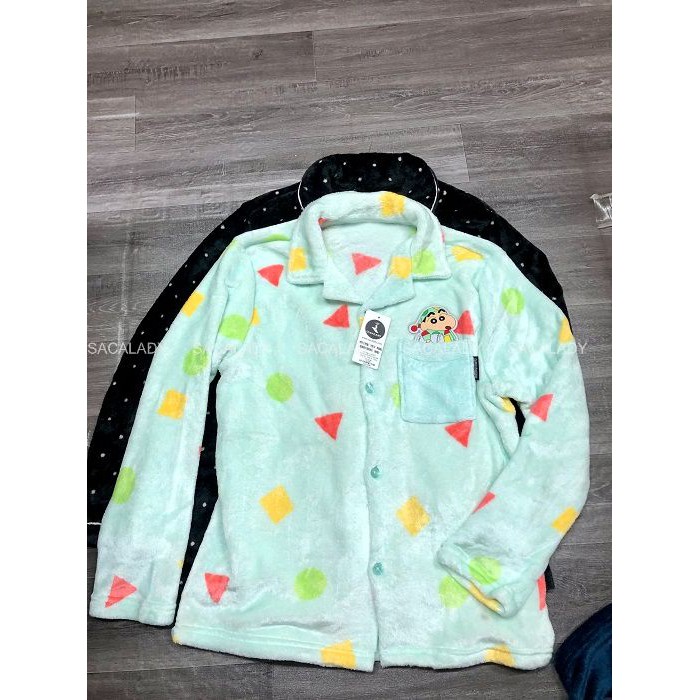 Áo Ngủ UNISEX SPAO-DISNEy Tay Dài Lông Nỉ - 2896