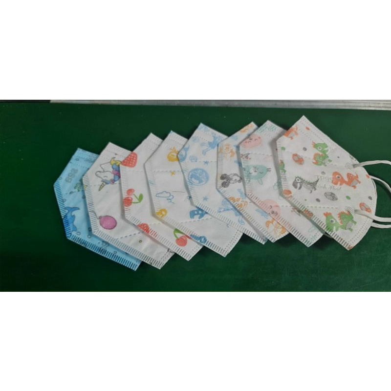 Khẩu trang N95 cho bé nhiều họa tiết
