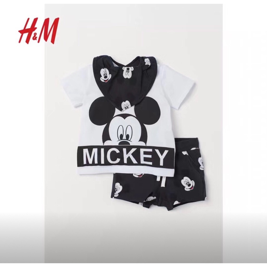 Set bộ H&M Mickey cho bé trai