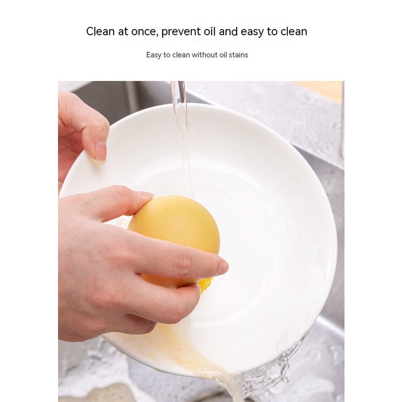 Bàn Chải Nano Vệ Sinh Chén Dĩa Có Tay Cầm Tiện Dụng