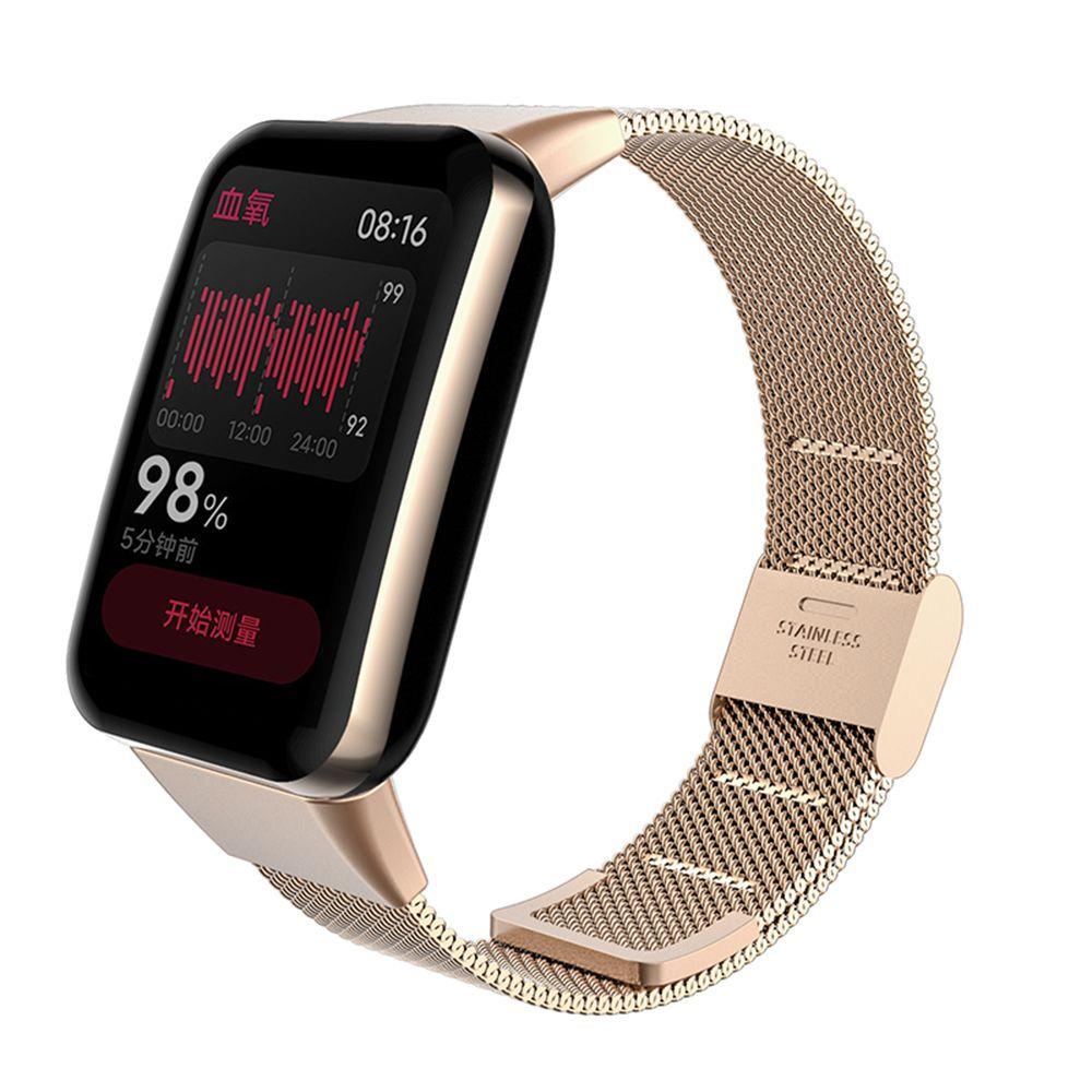 Dây Đeo Thay Thế Chất Liệu Silicon Màu Trơn Cho Xiaomi Band 7 Pro