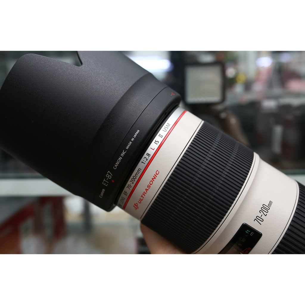 ỐNG KÍNH CANON EF 70-200mm F2.8 L IS II USM - LENS TELE ĐƯỢC YÊU THÍCH NHẤT CỦA CANON