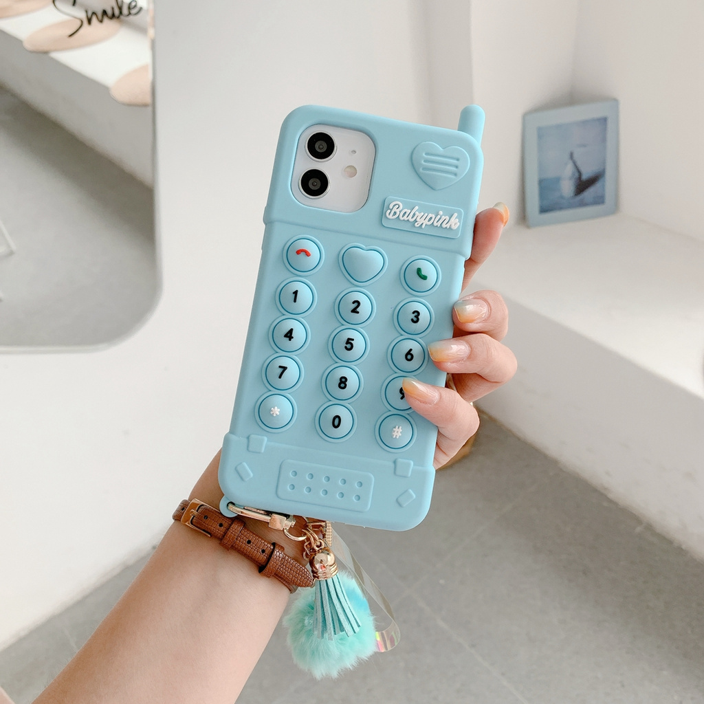 Ốp điện thoại silicon mềm màu sắc xinh xắn thích hợp cho Iphone 12 Pro Max 11 Pro Max Xs Max Xr X 7 8 Plus 6 6s Plus