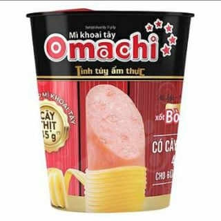 Thùng mì omachi sốt bò hầm thịt thật 24 ly