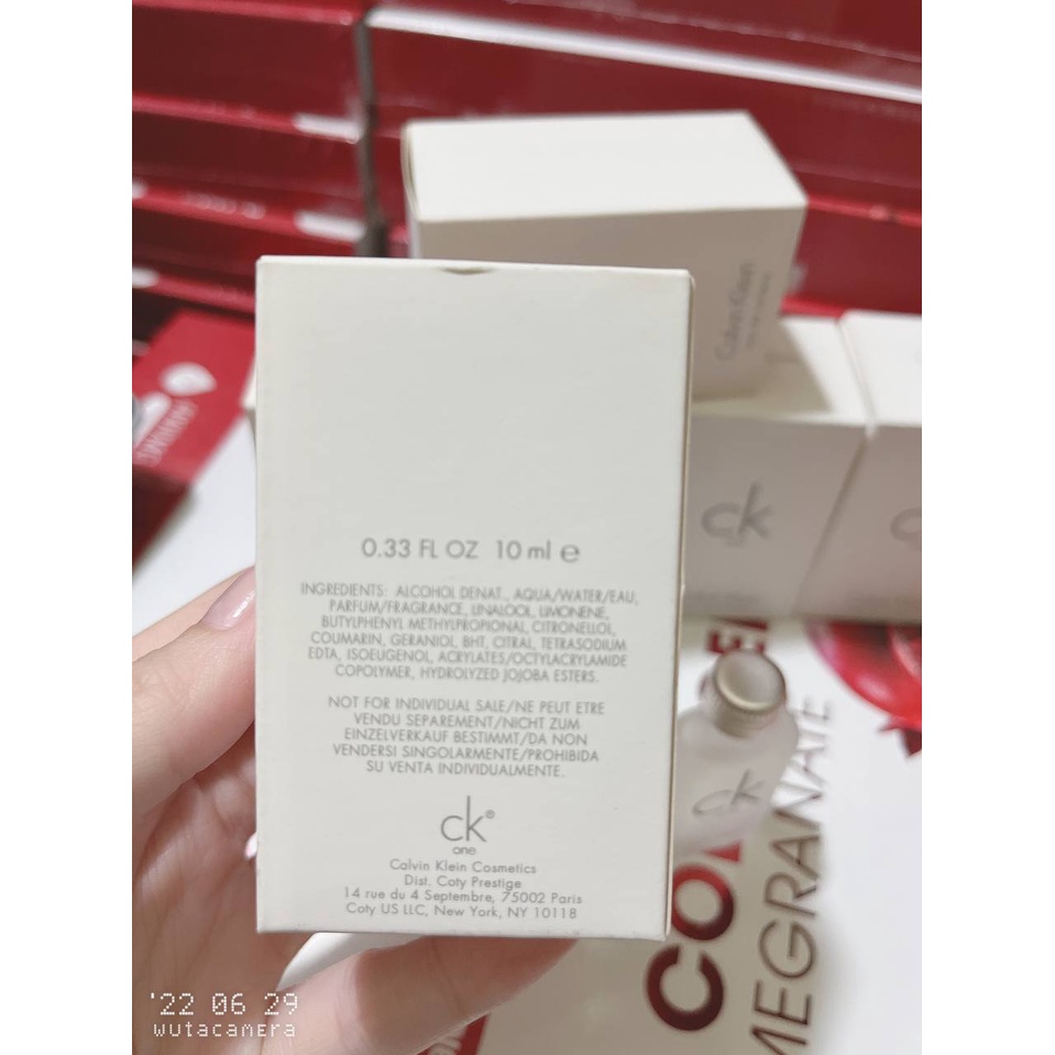 Nước hoa CK One EDT mini 10ml
