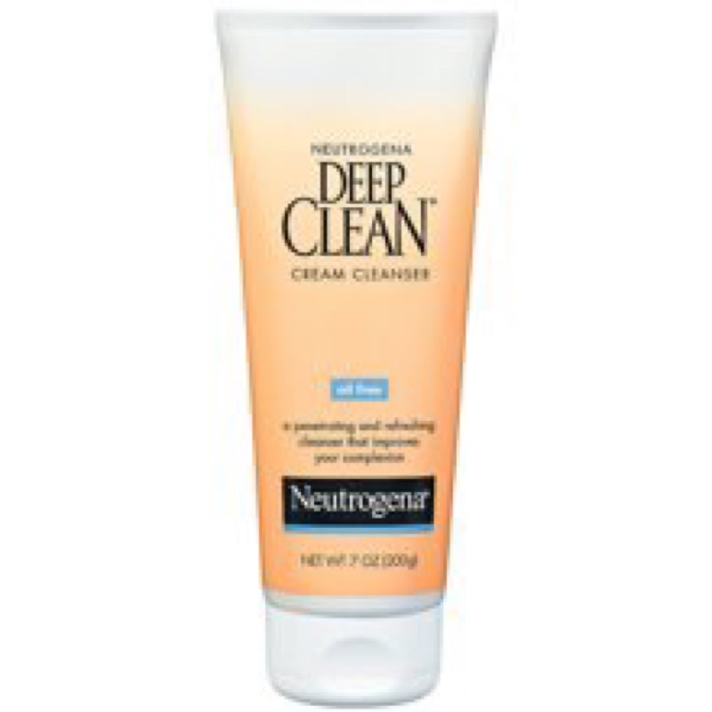 Sửa rửa mặt sạch sâu Neutrogena Deep Clean Cream Cleanser (200g)