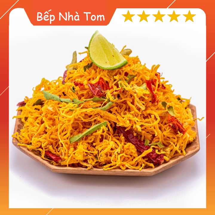 [250gr/500gr] Khô gà lá chanh siêu ngon - Bếp nhà Tom chuyên đồ ăn vặt | BigBuy360 - bigbuy360.vn