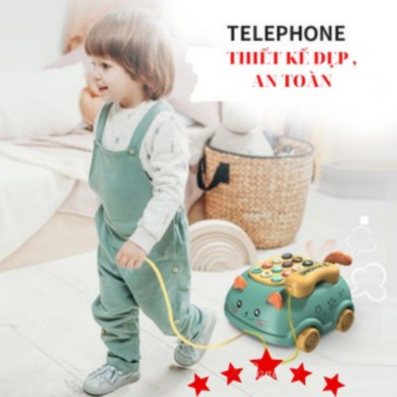 Điện thoại ô tô đồ chơi thông minh cho bé