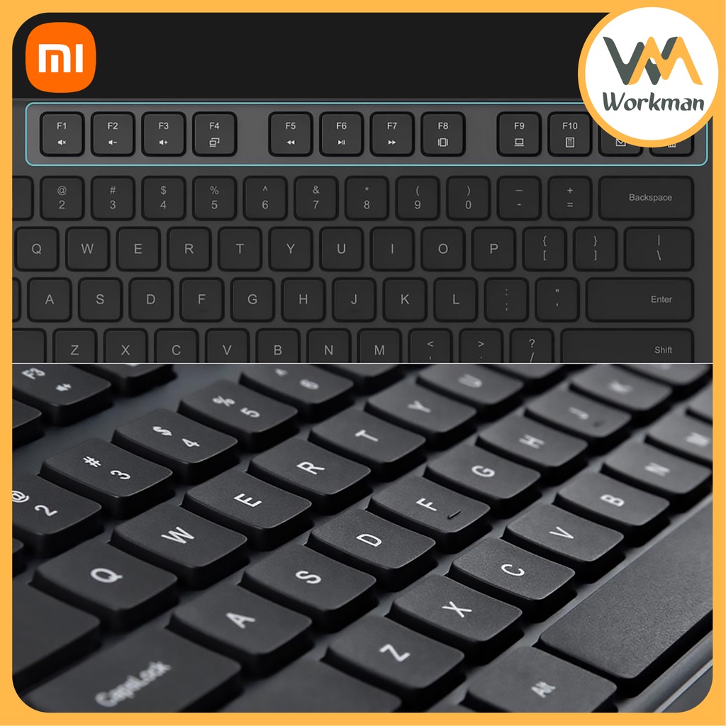 Bộ Bàn Phím Và Chuột Không Dây Xiaomi WXJS01YM - HÀNG CHÍNH HÃNG
