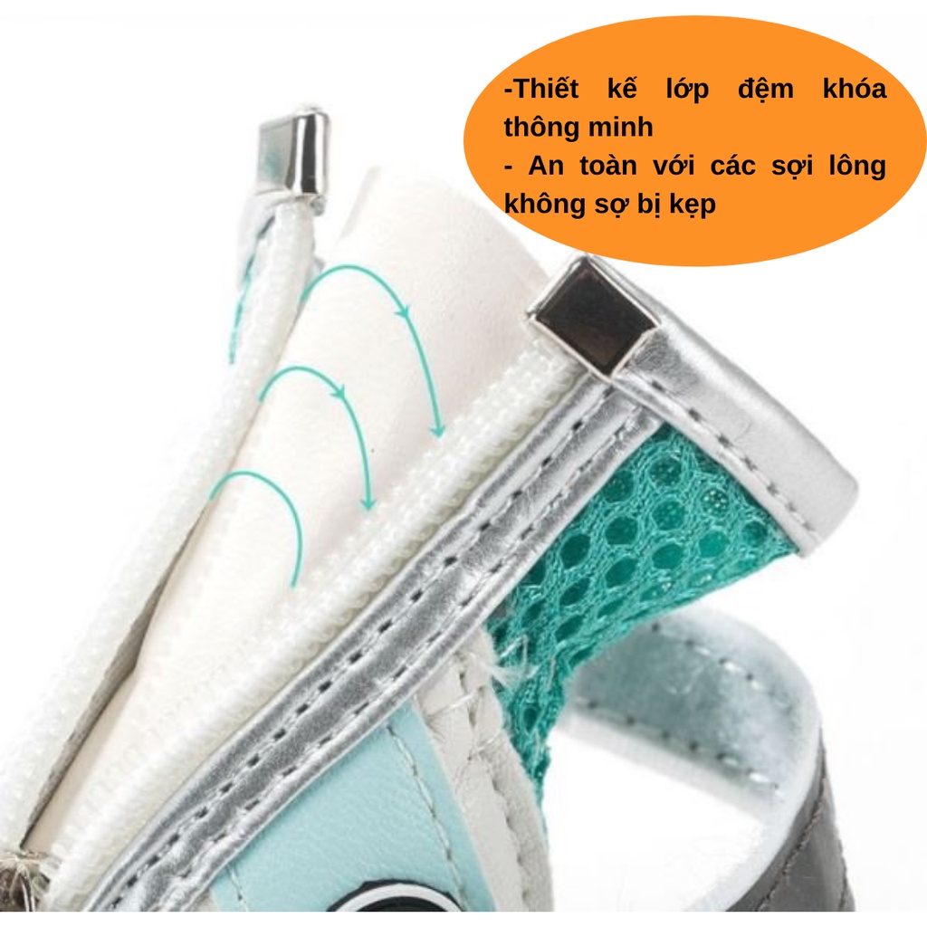 Hipidog Giầy thể thao đế cao su mềm cho chó mèo / Thú cưng