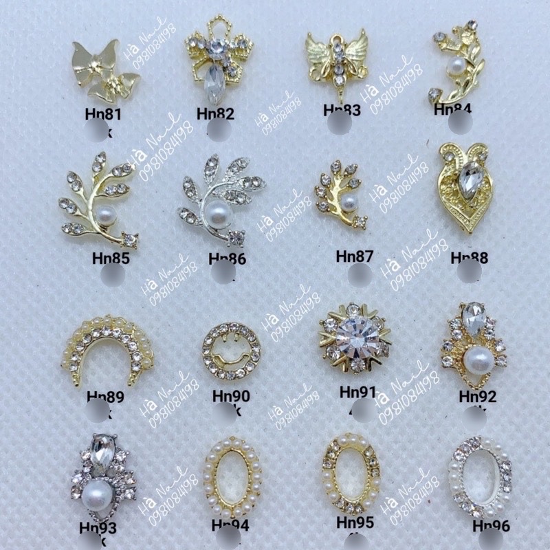 charm hình gắn móng tay chân