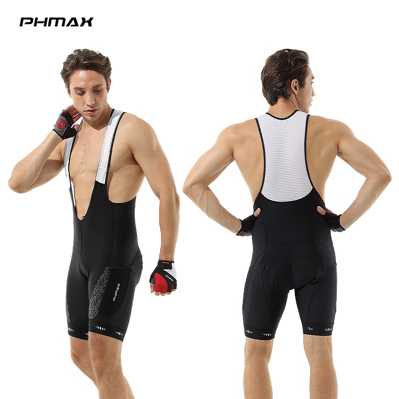 Set quần áo chạy xe đạp PHMAX có đệm gel dành cho nam