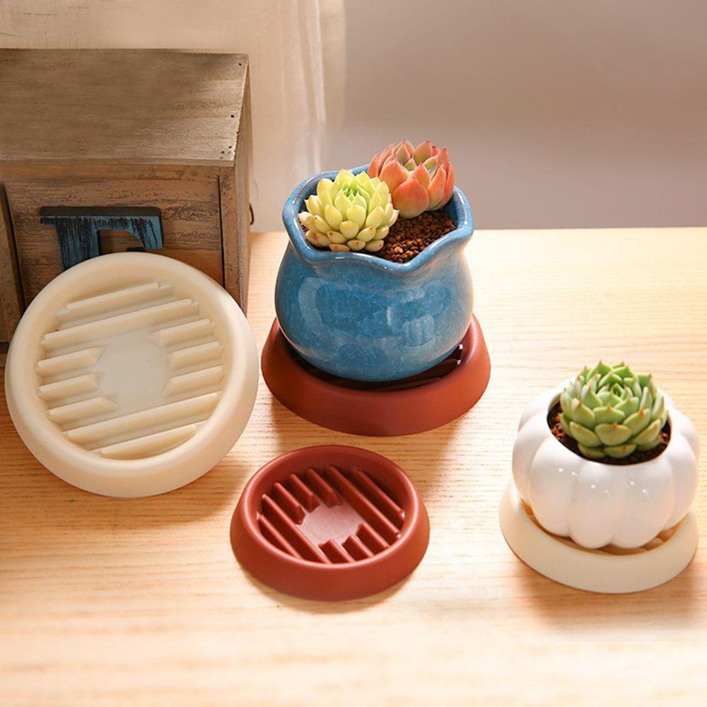 LANFY Bộ 5 Giá Đỡ Chậu Hoa Bonsai Hình Tròn Siêu Bền Dùng Trang Trí Nhà Cửa