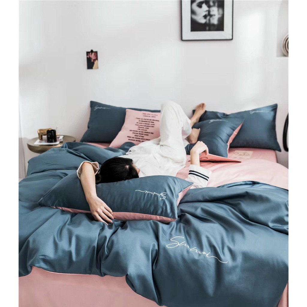 Bộ Chăn Ga Gối Lụa Tencel Sumoi Nhiều Mẫu Mới 2020 | BigBuy360 - bigbuy360.vn