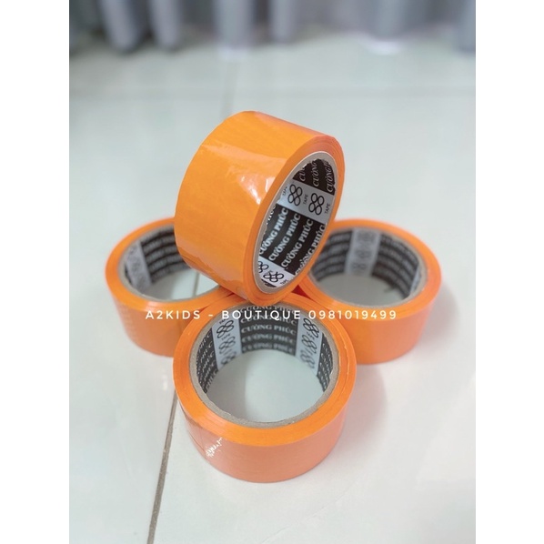 Băng Keo Gói Hàng Nhiều Màu Sắc Dễ Thương (Cuộn to ngang 47mm)