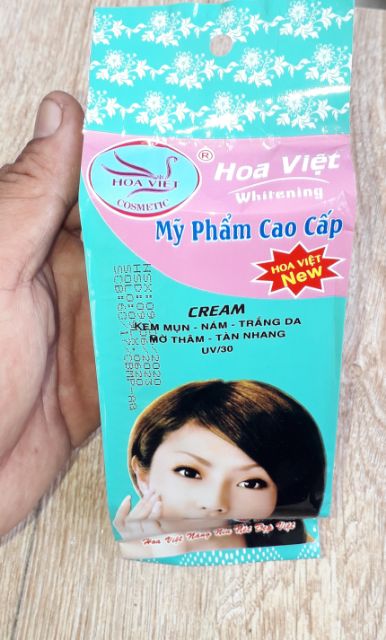 Một hộp kem dưỡng da Cao cấp loại 6g Hoa Việt_ chính hãng