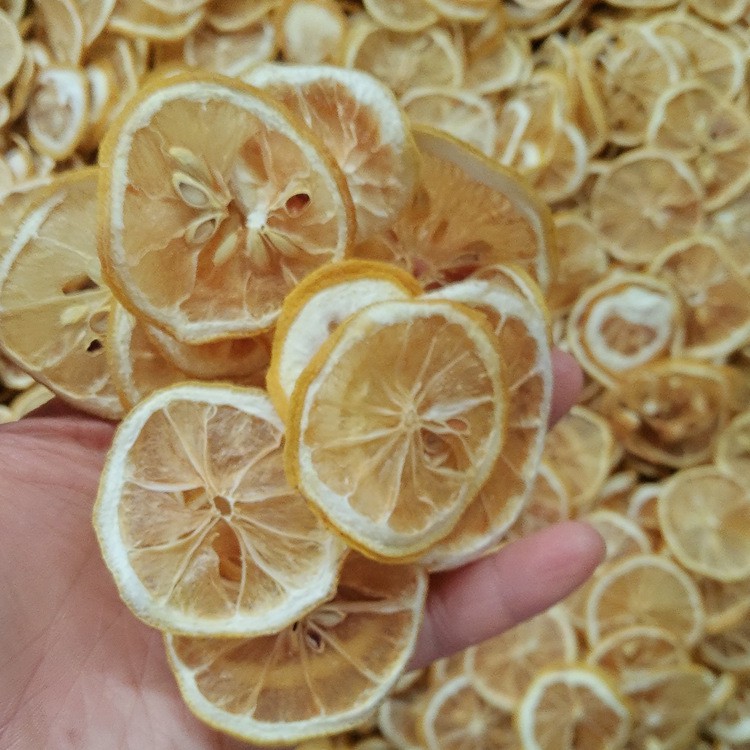 Chanh vàng thái lát sấy khô 100g loại đặc biệt