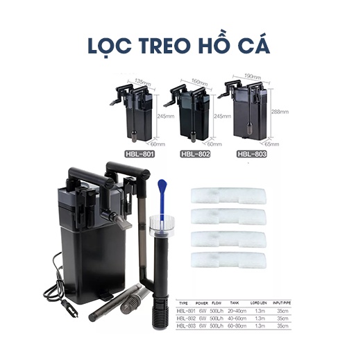 Lọc Treo SunSun HBL hiện đại, êm ái, tiết kiệm năng lượng